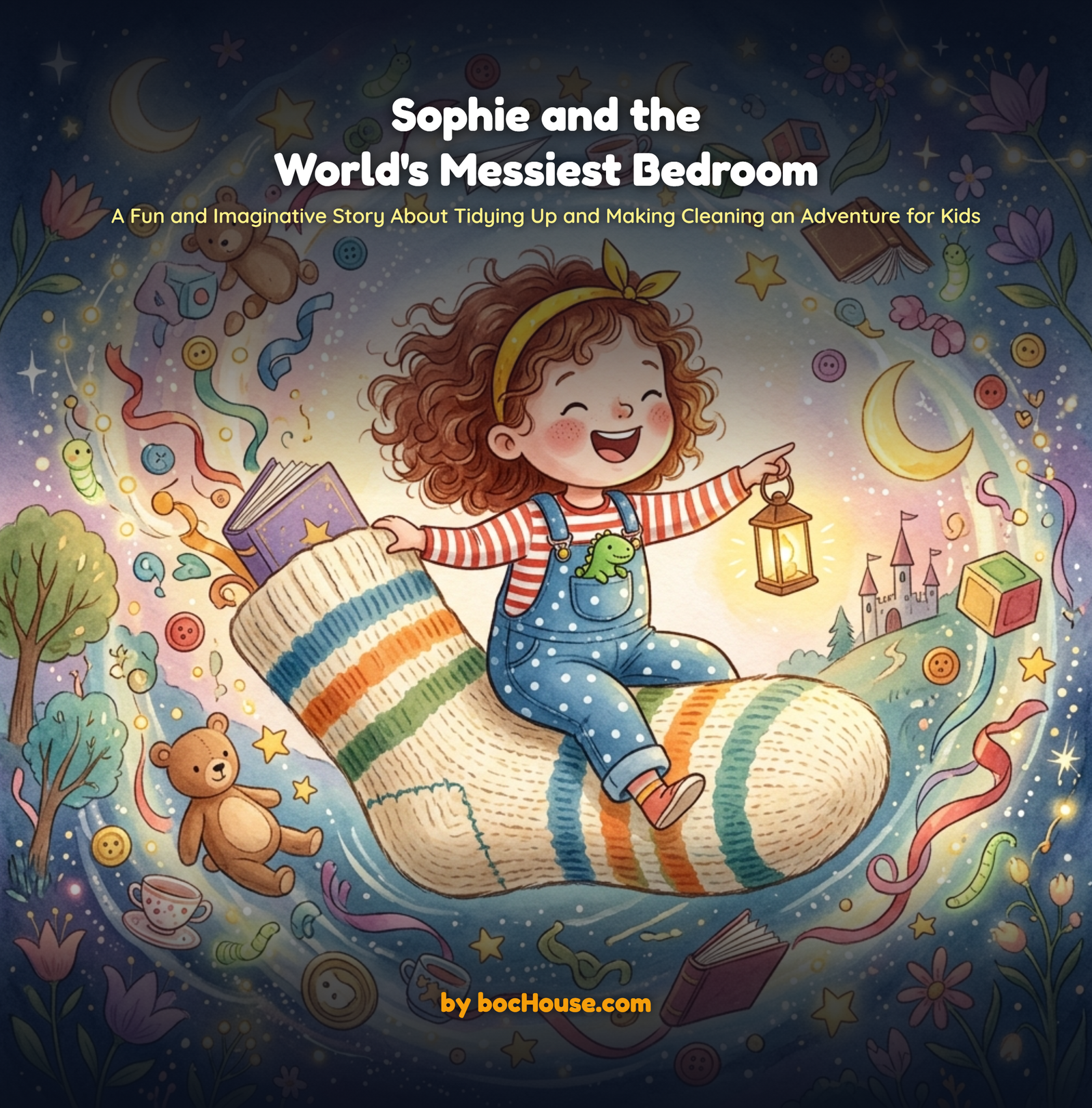 SOPHIE AND THE WORLD'S MESSIEST BEDROOM