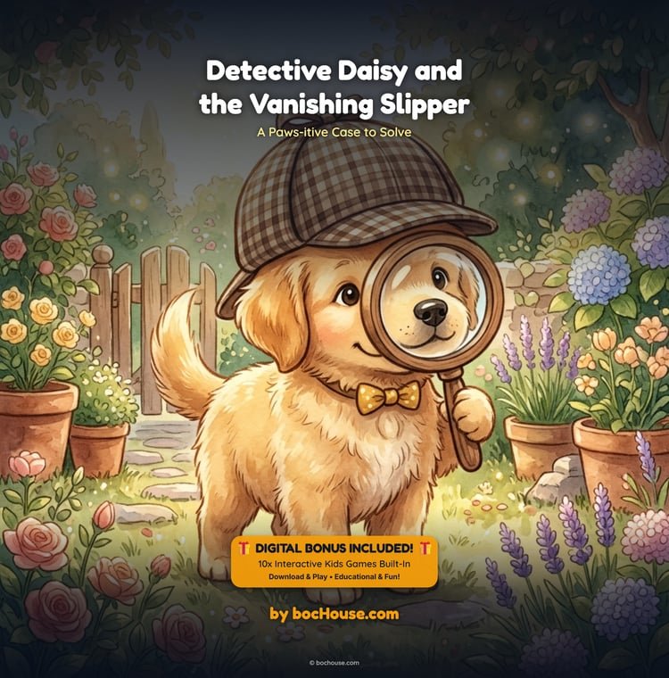 DETECTIVE DAISY AND THE VANISHING SLIPPER