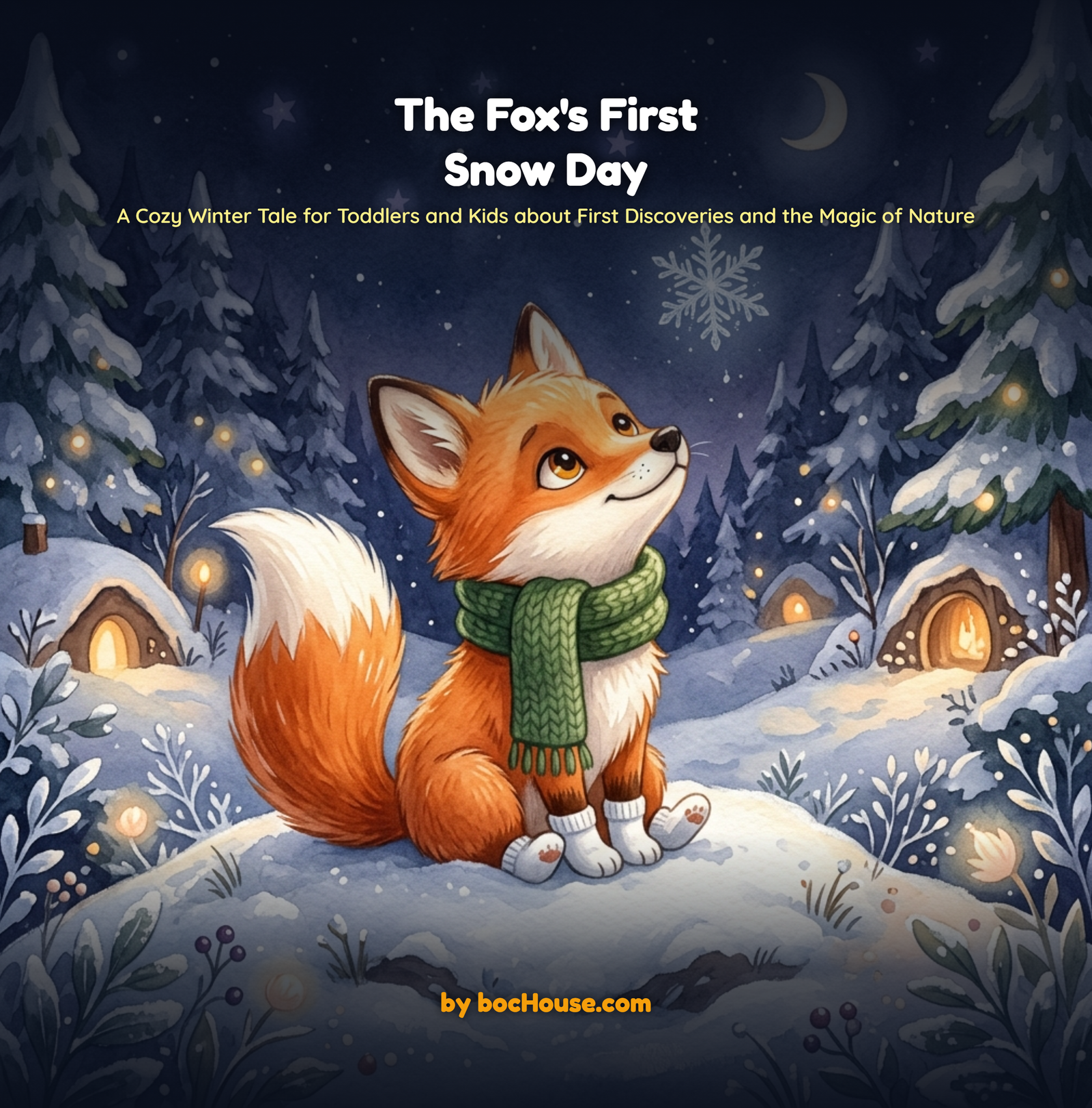 THE FOX'S FIRST SNOW DAY