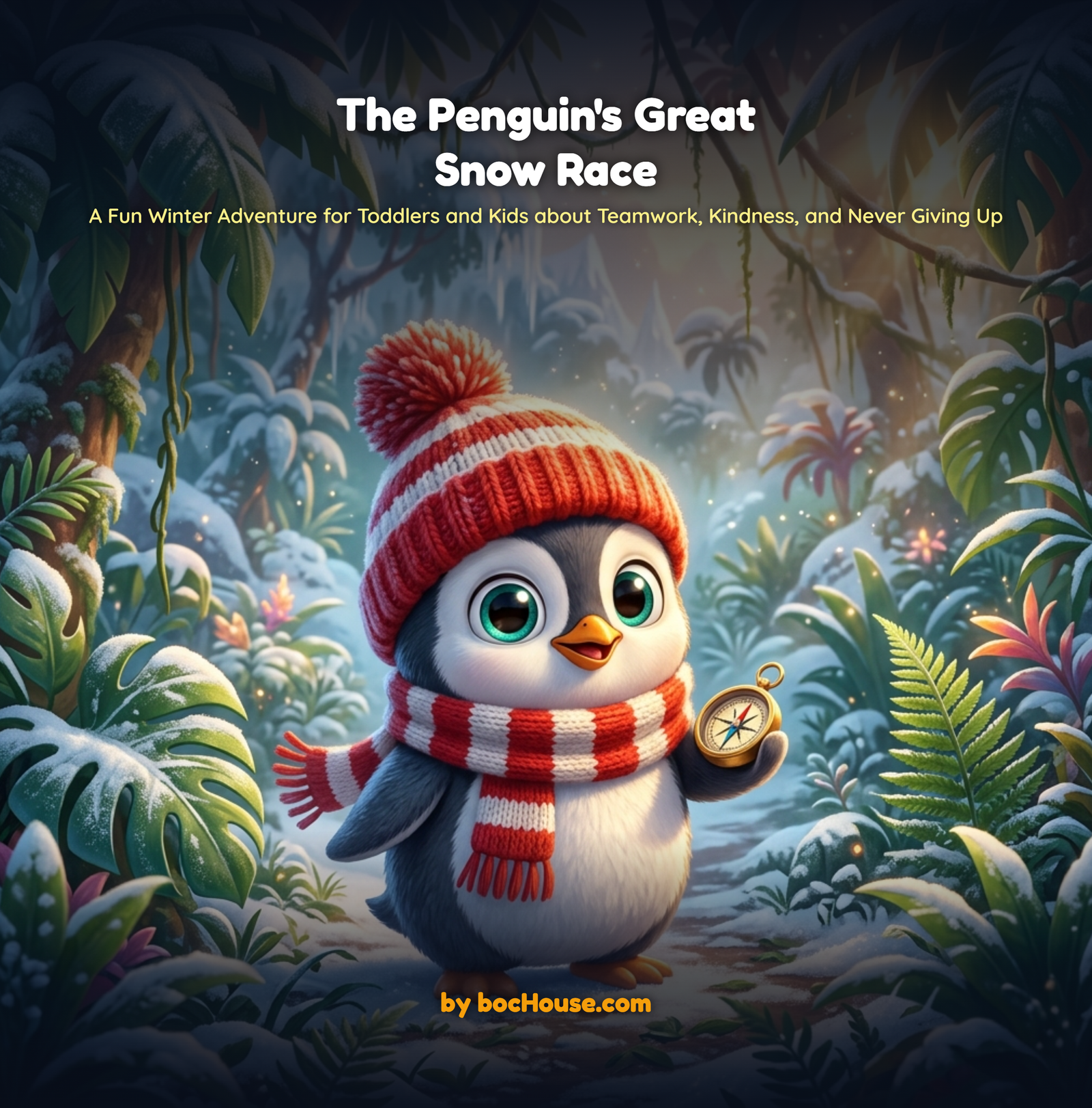 THE PENGUIN'S GREAT SNOW RACE